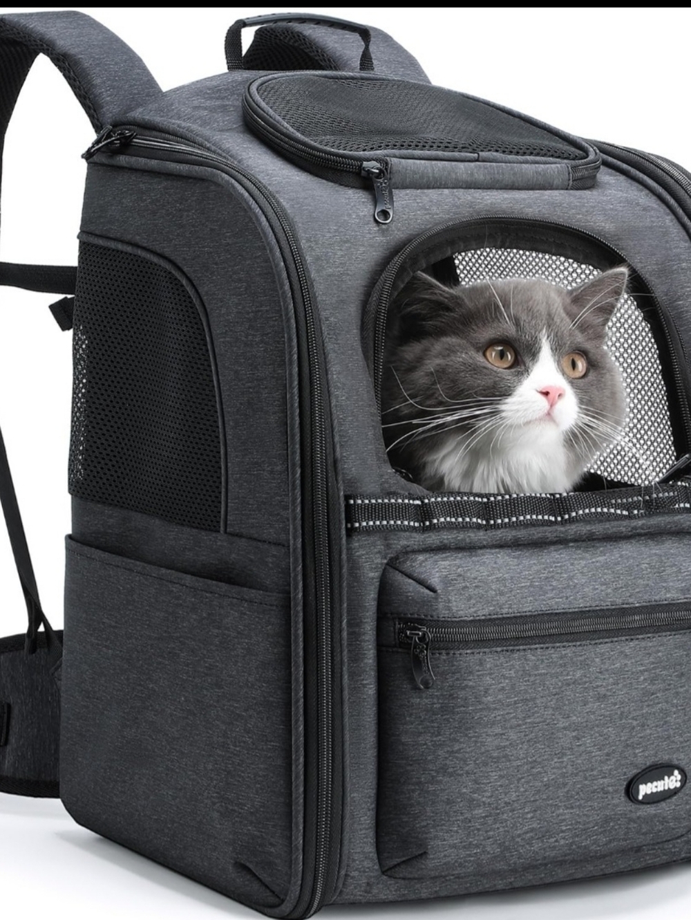 Pecute Hiking Travel Vet Outdoor Foldable Ergonomic Design Backpack